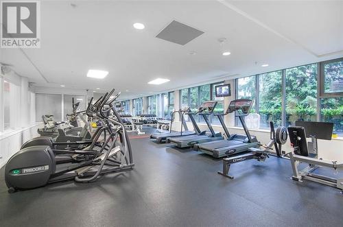 1205 1009 Expo Boulevard, Vancouver, BC - Indoor Photo Showing Gym Room