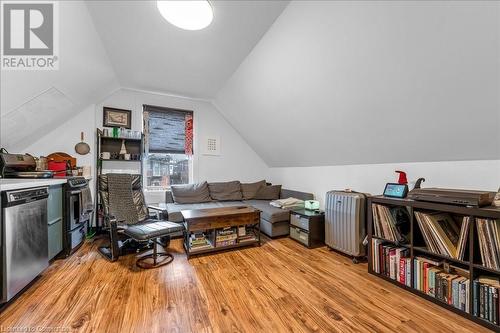 Unit 4 (Attic) Kitchen / Living room - 480 King William Street, Hamilton, ON - Indoor