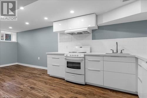 Unit 1 (Basement) Kitchen - 480 King William Street, Hamilton, ON - Indoor Photo Showing Kitchen