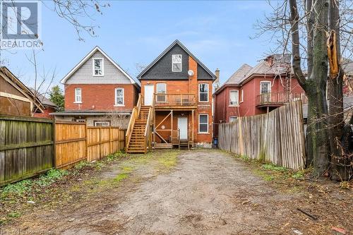 New Fire Escape and Decking Structure - 480 King William Street, Hamilton, ON - Outdoor