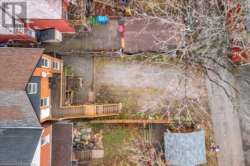 Aerial View of the back lot - 480 King William Street, Hamilton, ON - Outdoor