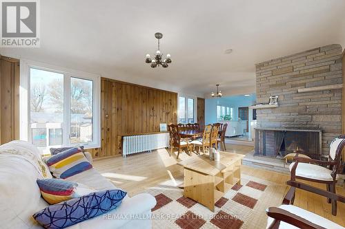 Main - 100 Stevenson Road, Toronto, ON - Indoor Photo Showing Living Room With Fireplace