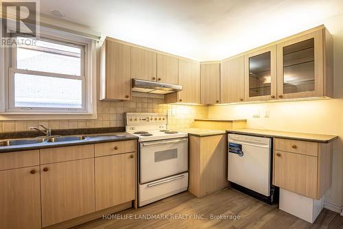 299 Holmes Avenue, Toronto, ON - Indoor Photo Showing Kitchen With Double Sink