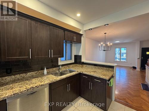 83 Muriel Avenue, Toronto, ON - Indoor Photo Showing Kitchen With Double Sink