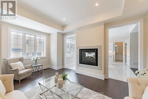 11 Sweet Gale Crescent, Richmond Hill, ON - Indoor Photo Showing Living Room With Fireplace