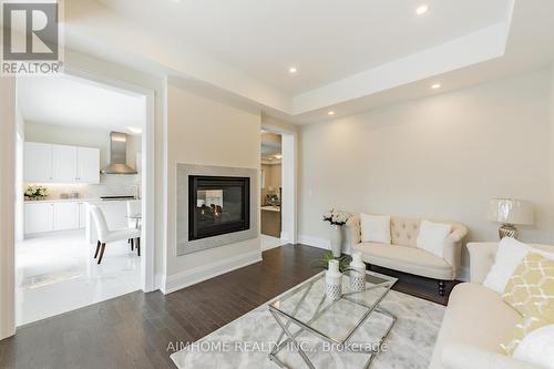 11 Sweet Gale Crescent, Richmond Hill, ON - Indoor Photo Showing Living Room With Fireplace