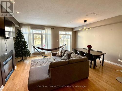 298 Waymark Crescent, Ottawa, ON - Indoor Photo Showing Living Room With Fireplace