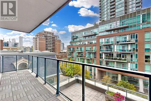 411 - 105 George Street, Toronto, ON - Outdoor With Balcony