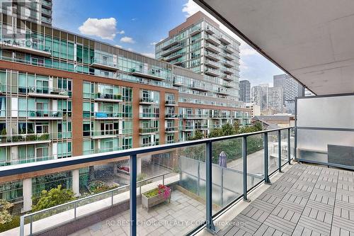 411 - 105 George Street, Toronto, ON - Outdoor With Balcony With Exterior