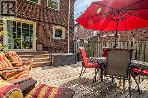 218 Airdrie Road, Toronto, ON - Outdoor With Deck Patio Veranda With Exterior