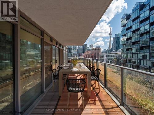 810 - 650 King Street W, Toronto (Waterfront Communities), ON - Outdoor With Balcony With Exterior