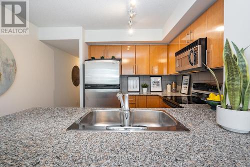 1512 - 16 Yonge Street, Toronto (Waterfront Communities), ON - Indoor Photo Showing Kitchen With Double Sink