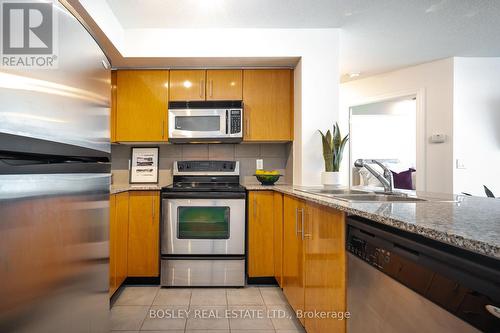 1512 - 16 Yonge Street, Toronto (Waterfront Communities), ON - Indoor Photo Showing Kitchen With Double Sink