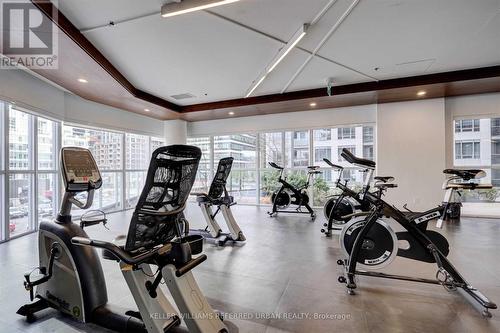 507 - 352 Front Street W, Toronto, ON - Indoor Photo Showing Gym Room