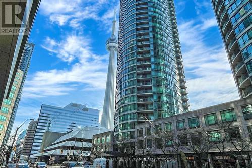 507 - 352 Front Street W, Toronto, ON - Outdoor With Balcony With Facade