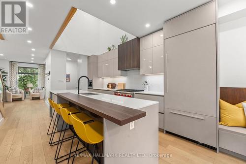 48 Saulter Street, Toronto (South Riverdale), ON - Indoor Photo Showing Kitchen With Upgraded Kitchen