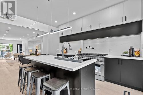 9 Beatrice Street, Toronto, ON - Indoor Photo Showing Kitchen With Upgraded Kitchen