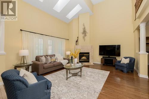 27 - 2165 Stavebank Road, Mississauga (Cooksville), ON - Indoor Photo Showing Living Room With Fireplace