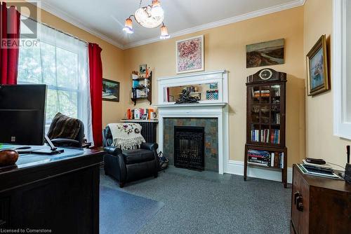 80 Stanley Avenue, Hamilton, ON - Indoor With Fireplace