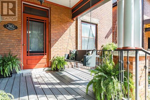 80 Stanley Avenue, Hamilton, ON - Outdoor With Deck Patio Veranda With Exterior