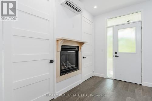 Lower - 9 Hambly Avenue, Toronto, ON - Indoor Photo Showing Other Room With Fireplace