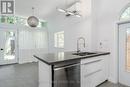 Lower - 9 Hambly Avenue, Toronto, ON  - Indoor Photo Showing Kitchen With Double Sink 