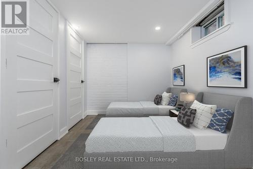 Lower - 9 Hambly Avenue, Toronto, ON - Indoor Photo Showing Bedroom