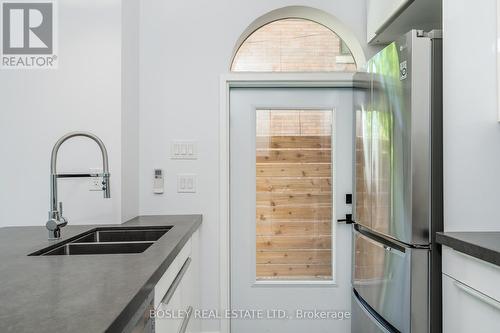 Lower - 9 Hambly Avenue, Toronto, ON - Indoor Photo Showing Kitchen With Double Sink