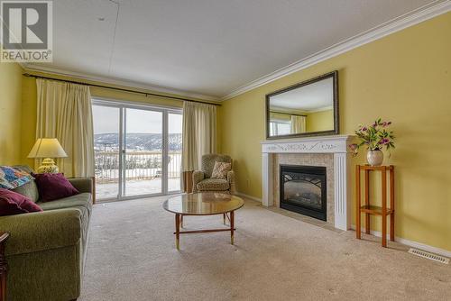 13 500 Wotzke Drive, Williams Lake, BC - Indoor Photo Showing Living Room With Fireplace