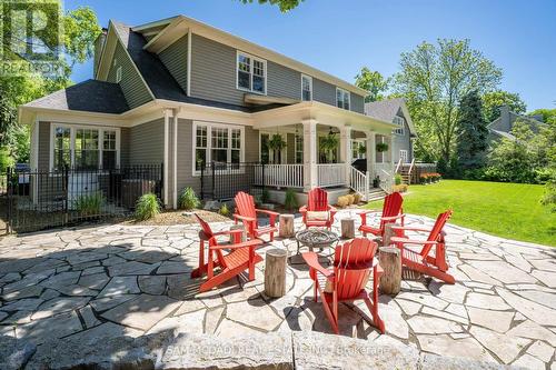 80 Cox Drive, Oakville, ON - Outdoor With Deck Patio Veranda