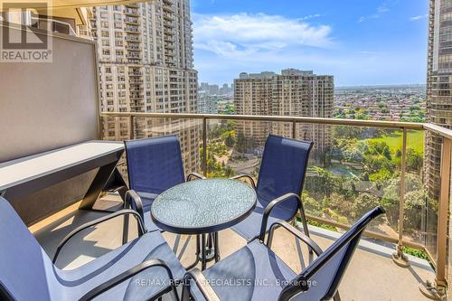 2202 - 35 Kingsbridge Garden Circle, Mississauga, ON - Outdoor With Balcony With View With Exterior