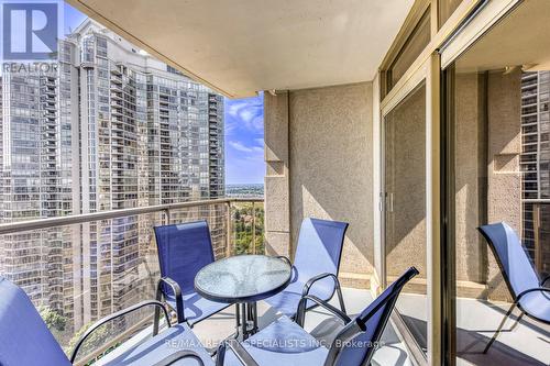 2202 - 35 Kingsbridge Garden Circle, Mississauga, ON - Outdoor With Balcony With Exterior