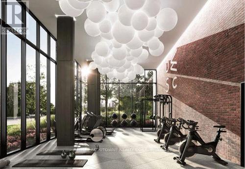 1602 - 3220 William Coltson Avenue, Oakville, ON - Indoor Photo Showing Gym Room