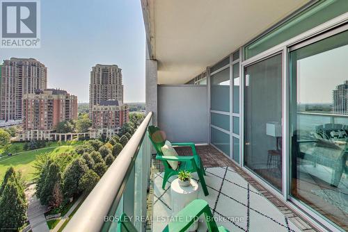 1210 - 16 Harrison Garden Boulevard, Toronto, ON - Outdoor With Balcony