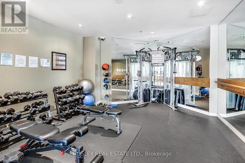 1210 - 16 Harrison Garden Boulevard, Toronto, ON - Indoor Photo Showing Gym Room