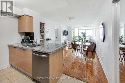 1210 - 16 Harrison Garden Boulevard, Toronto, ON - Indoor Photo Showing Kitchen With Double Sink