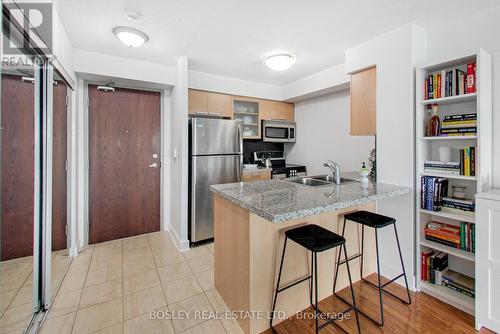 1210 - 16 Harrison Garden Boulevard, Toronto, ON - Indoor Photo Showing Kitchen With Double Sink