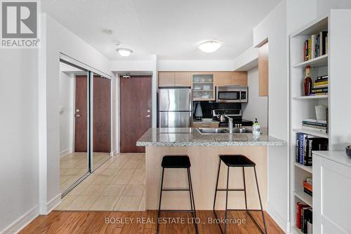 1210 - 16 Harrison Garden Boulevard, Toronto, ON - Indoor Photo Showing Kitchen With Double Sink