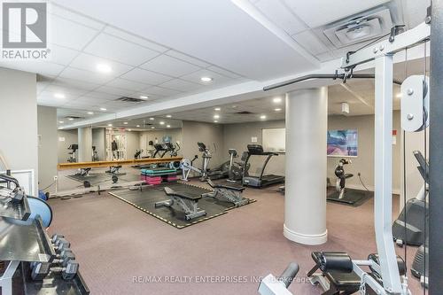 810 - 330 Adelaide Street E, Toronto (Moss Park), ON - Indoor Photo Showing Gym Room