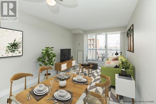 810 - 330 Adelaide Street E, Toronto, ON - Indoor Photo Showing Dining Room