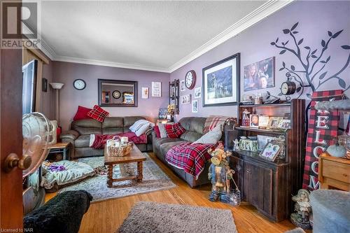 496 Carlton Street, St. Catharines, ON - Indoor Photo Showing Living Room