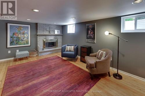 595 Northcliffe Boulevard, Toronto, ON - Indoor With Fireplace