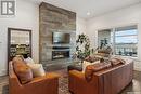 911 Hastings Crescent, Saskatoon, SK  - Indoor Photo Showing Living Room With Fireplace 