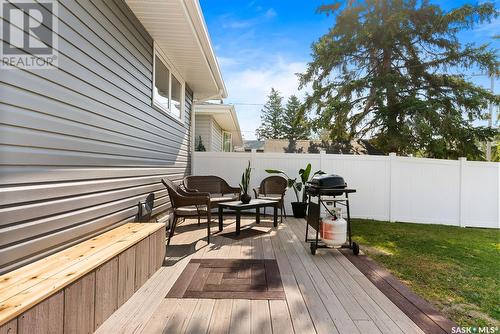 5633 Mckinley Avenue, Regina, SK - Outdoor With Deck Patio Veranda