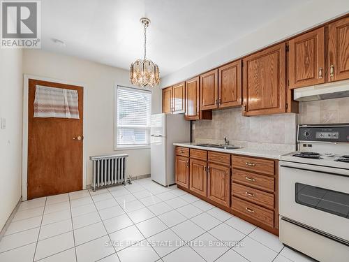 179 Livingstone Avenue, Toronto, ON - Indoor Photo Showing Kitchen With Double Sink