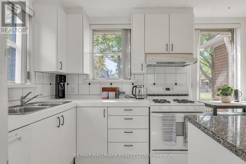 25 Arcadian Circle, Toronto, ON - Indoor Photo Showing Kitchen With Double Sink