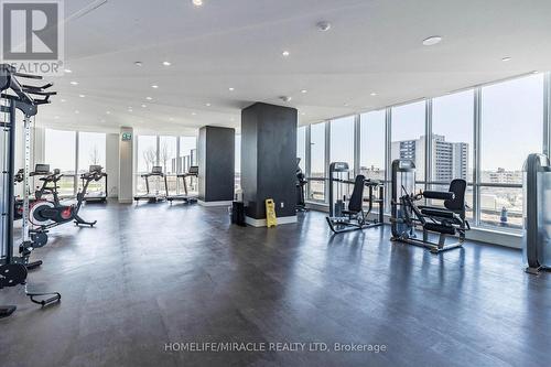 1702 - 30 Gibbs Road, Toronto, ON - Indoor Photo Showing Gym Room