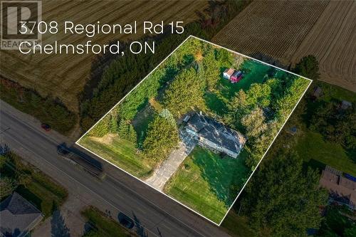 3708 Regional Road 15, Chelmsford, ON -  With View