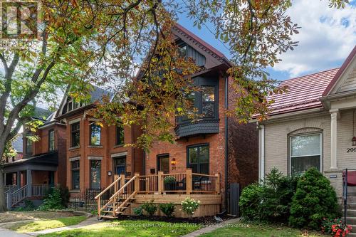 297 Charlton Avenue W, Hamilton (Kirkendall), ON - Outdoor With Deck Patio Veranda With Facade