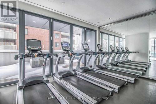 2104 - 159 Dundas Street E, Toronto, ON - Indoor Photo Showing Gym Room